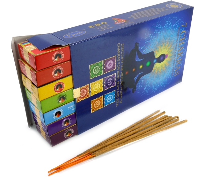 Благовония Семь Чакр (NS 7 Chakras) PPURE, 7х15 г Благовония Семь Чакр (NS 7 Chakras) PPURE, 7х15 г