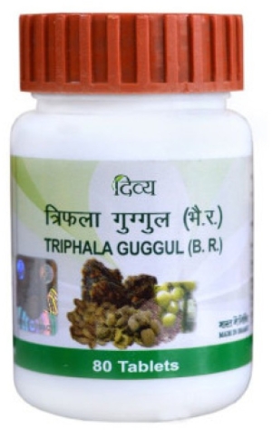 Трифала гуггул (Triphala Guggul), Divya/Patanjali, 40/80 таб. Трифала гуггул (Triphala Guggul), Divya/Patanjali, 40/80 таб.