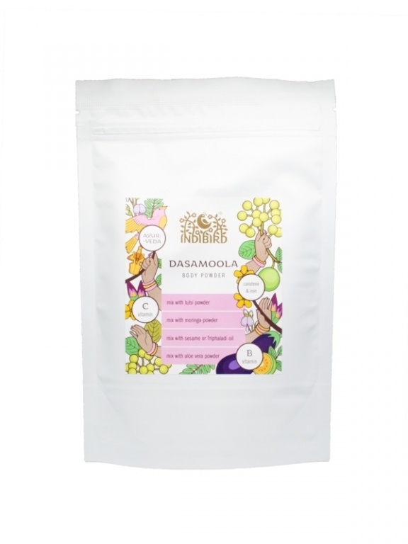 Дашамула, порошок для тела (Dasamoola Powder), Indibird, 100г/1кг