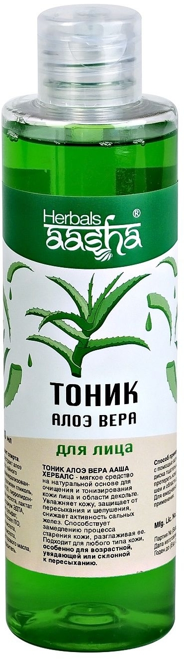 Тоник Алое вера, Aasha Herbals, 200мл Тоник Алое вера, Aasha Herbals, 200мл