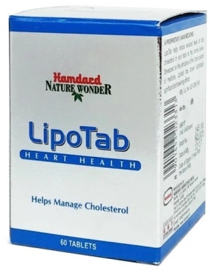 Липотаб (Lipotab), Hamdard, 60 таб.