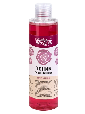 Тоник Розовая вода, Aasha Herbals, 200мл