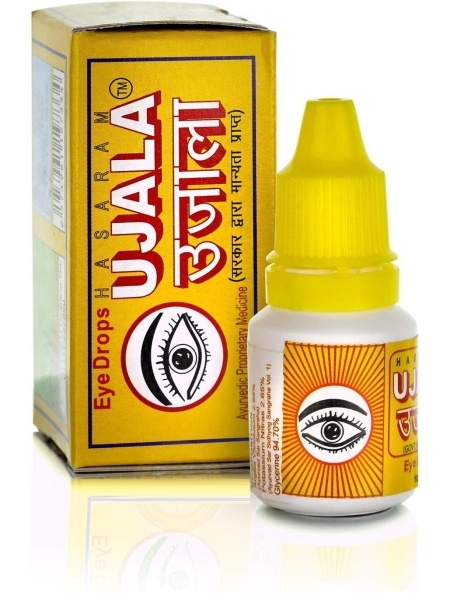 Уджала, глазные капли, (Ujala Eye Drops), Hasaram, 5/10мл Уджала, глазные капли, (Ujala Eye Drops), Hasaram, 5/10мл