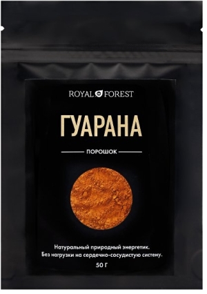 Гуарана, Royal Forest, Транскэроб, 50г Гуарана, Royal Forest, Транскэроб, 50г