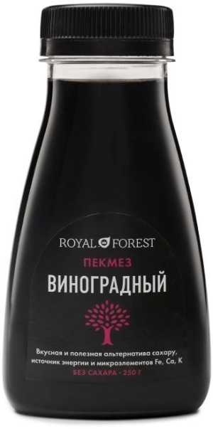 Пекмез Виноградный (сироп) Royal Forest, Транскэроб, 250 г