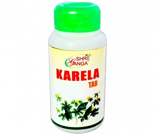 Карела (Karela), Shri Ganga, 120 таб. Карела (Karela), Shri Ganga, 120 таб.