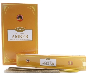 Благовония Амбер (NS NagChampa Amber) PPURE, 15 г Благовония Амбер (NS NagChampa Amber) PPURE, 15 г