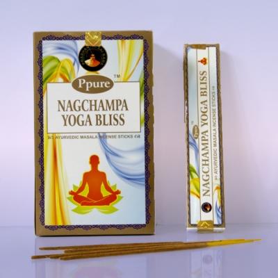 Благовония  НагЧампа Блаженство Йоги (NS Nagchampa Yoga Bliss) PPURE, 15 г