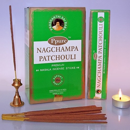 Благовония НагЧампа Пачули (NS NagChampa Patchouli) Ppure, 15 г Благовония НагЧампа Пачули (NS NagChampa Patchouli) Ppure, 15 г