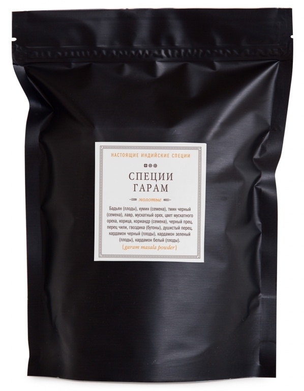 Гарам масала, смесь молотых специй (Garam Masala Powder), Золото Индии, 30г/150г/1кг Гарам масала, смесь молотых специй (Garam Masala Powder), Золото Индии, 30г/150г/1кг