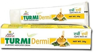 Крем с куркумой Турми Дерми  (Turmi Dermi Cream) Baps Amrut, 30 г