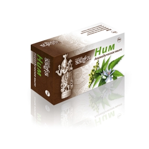 Мыло аюрведическое Ним, Aasha Herbals, 75г Мыло аюрведическое Ним, Aasha Herbals, 75г