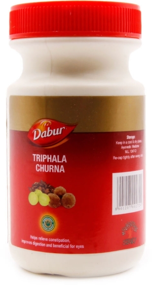 Трифала Чурна (Triphala churna) Dabur, 120г/500г