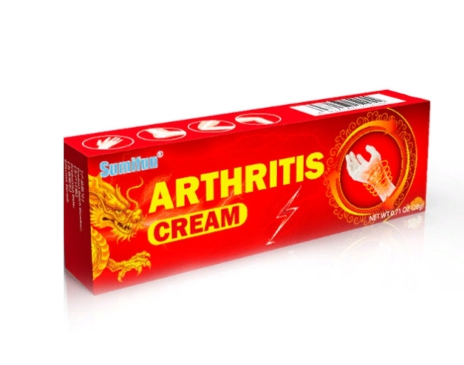 Артритис (Arthritis Сream Sumifun) обезболивающий крем для лечения артроза, 20 г Артритис (Arthritis Сream Sumifun) обезболивающий крем для лечения артроза, 20 г