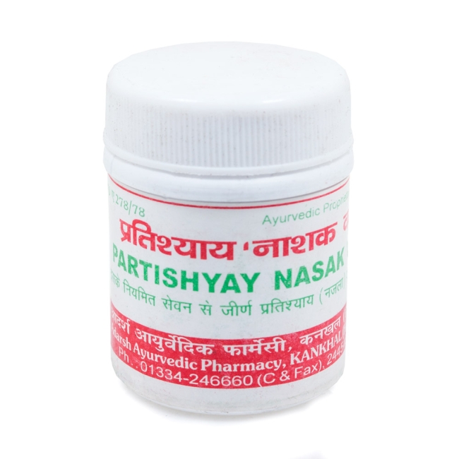 Партишьяй Насак Вати (Partishyay Nasak Vati), Adarsh, таб. 40 г Партишьяй Насак Вати (Partishyay Nasak Vati), Adarsh, таб. 40 г