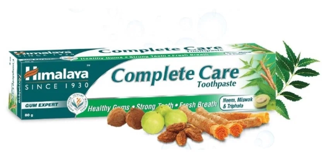 Зубная паста Комплексный Уход (Complete Care), Himalaya Herbals, 75 мл/80г Зубная паста Комплексный Уход (Complete Care), Himalaya Herbals, 75 мл/80г