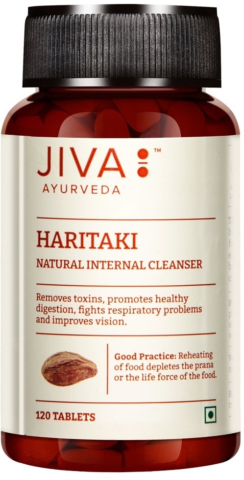 Харитаки (Haritaki), JIVA, 60/120 таб. Харитаки (Haritaki), JIVA, 60/120 таб.