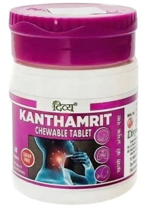 Кантамрит при боли в горле (Kanthamrit), Divya/Patanjali, 40 таб. Кантамрит при боли в горле (Kanthamrit), Divya/Patanjali, 40 таб.