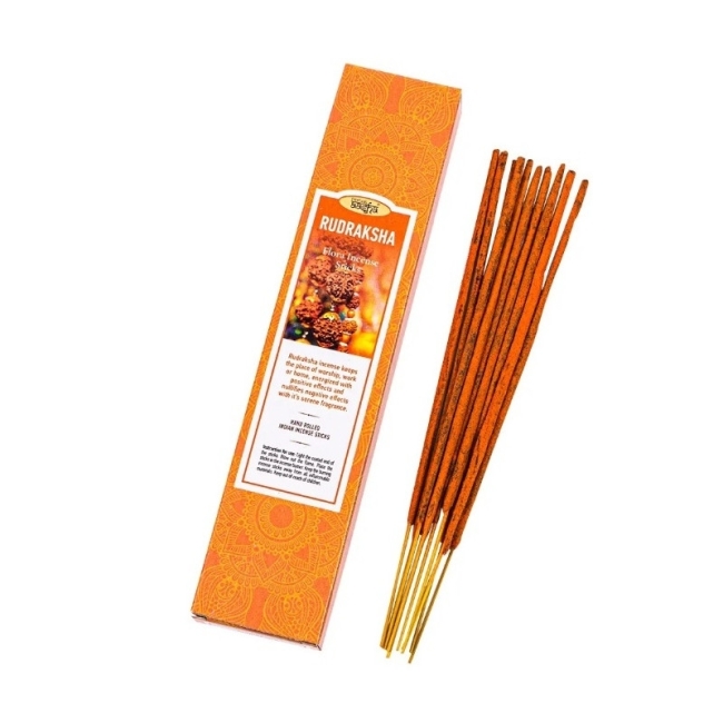 Благовония Рудракша (Rudraksha Flora Incense Sticks), Aasha Herbals, 10 шт Благовония Рудракша (Rudraksha Flora Incense Sticks), Aasha Herbals, 10 шт