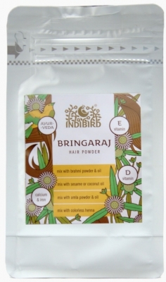 Порошок для волос Брингарадж (Bringaraj Powder), Indibird, 50г/200г/1кг
