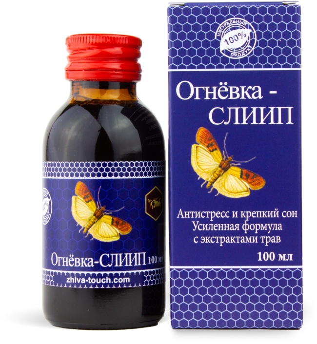 Огневка-Слип, бальзам с экстрактами трав для здорового сна, Жива, 100 мл Огневка-Слип, бальзам с экстрактами трав для здорового сна, Жива, 100 мл
