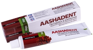 Зубная паста Гвоздика и Барлерия, Aasha Herbals, 100 г Зубная паста Гвоздика и Барлерия, Aasha Herbals, 100 г