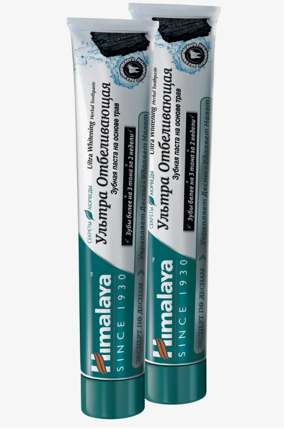 Зубная паста Ультра Отбеливающая (Ultra Whitening), Himalaya Herbals, 75мл 
