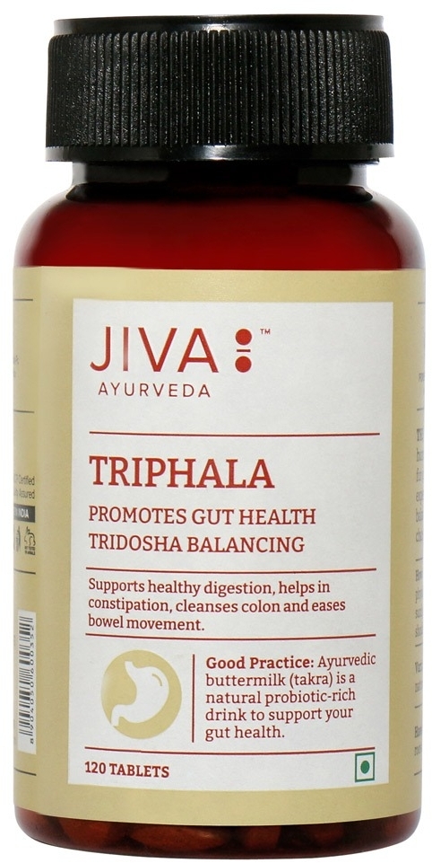 Трифала (Triphala), JIVA, 60/120 таб Трифала (Triphala), JIVA, 60/120 таб