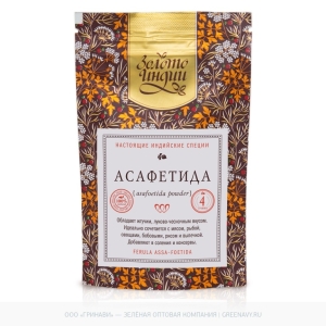 Асафетида чистая Смола молотая (Asafoetida Powder) Золото Индии, 10г Асафетида чистая Смола молотая (Asafoetida Powder) Золото Индии, 10г