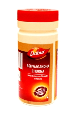 -15 % Ашваганда Чурна ! Срок до 31.05.2026 ! (Ashwagandha Churna) Dabur, 60г