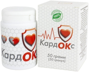 Кардокс, перга с растительными добавками для сердца, Жива, 50 гранул Кардокс, перга с растительными добавками для сердца, Жива, 50 гранул