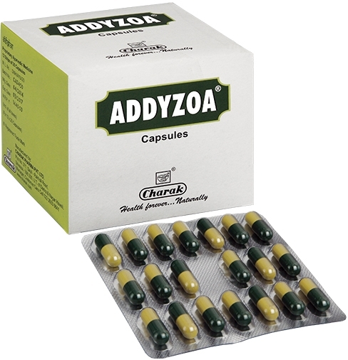 Аддизоа, от мужского бесплодия (Addyzoa), Charak, 20/240 капсул Аддизоа, от мужского бесплодия (Addyzoa), Charak, 20/240 капсул