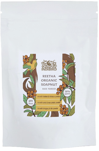 Ритха, мыльный орех органический, порошок для тела и волос (Reetha Organic Soapnut), Indibird, 100г/400г/1 кг Ритха, мыльный орех органический, порошок для тела и волос (Reetha Organic Soapnut), Indibird, 100г/400г/1 кг