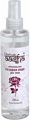 Розовая вода спрей, Aasha Herbals, 200мл