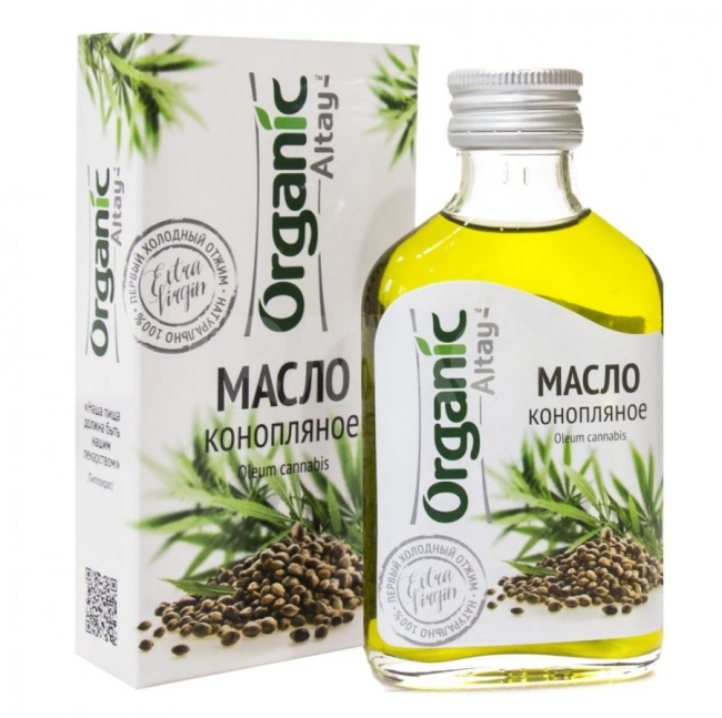 Масло конопляное, Altay Organic, 100/250 мл Масло конопляное, Altay Organic, 100/250 мл