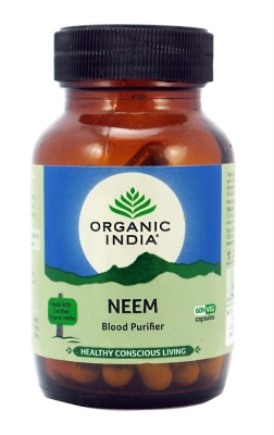 -30% Ним ! Срок до 19/04/2026 ! (Neem), Organic India, 60 капс.