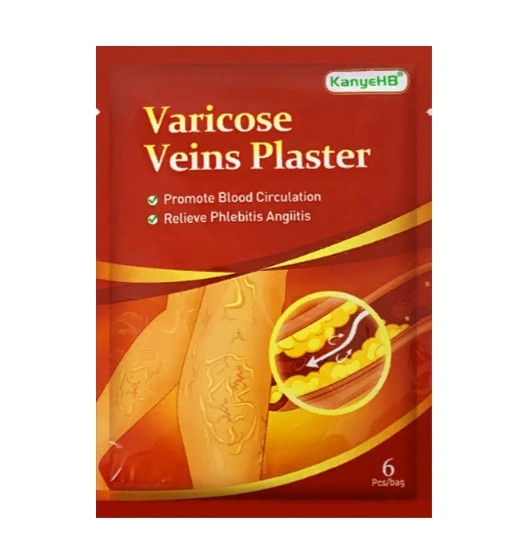 Варикоз (Varicose Veins Plaster KanyeHB) пластырь от варикоза, 6 шт Варикоз (Varicose Veins Plaster KanyeHB) пластырь от варикоза, 6 шт