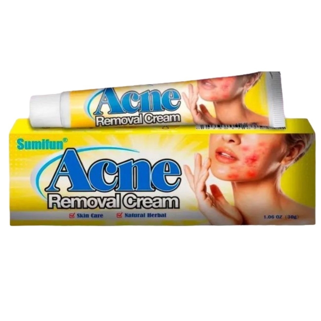 Акне Ремовал (Acne Removal Cream Sumifun) крем от акне, 30 г Акне Ремовал (Acne Removal Cream Sumifun) крем от акне, 30 г