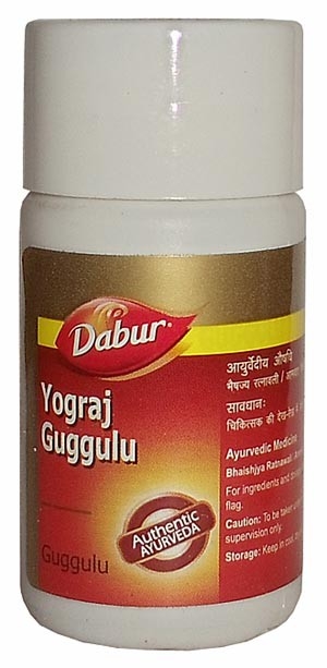 Йогарадж Гуггул (Yograj Guggulu) Dabur, 60/120 таб. Йогарадж Гуггул (Yograj Guggulu) Dabur, 60/120 таб.