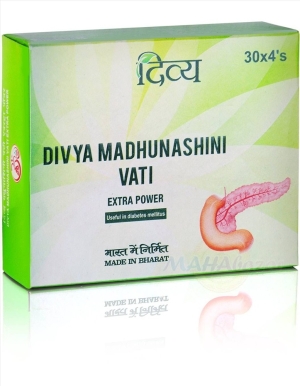 Мадхунашини вати (Madhunashini Vati), Divya/Patanjali, 120 таб.