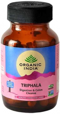 Трифала (Triphala), Organic India, 60 капс.