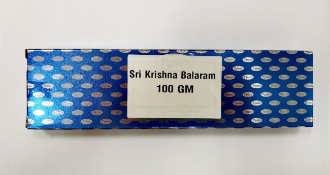 Благовония Шри Кришна Баларама (Sri Krishna Balaram), Ppure, 100 г Благовония Шри Кришна Баларама (Sri Krishna Balaram), Ppure, 100 г