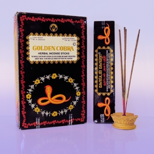 Благовония Золотая Кобра (NS Golden Cobra) New India Perfumery Works, 50 г Благовония Золотая Кобра (NS Golden Cobra) New India Perfumery Works, 50 г