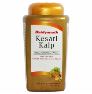 Кесари Кальп Чаванпраш с золотом, серебром и шафраном (Kesari Kalp Chyawanprash) Baidyanath, 500 г Кесари Кальп Чаванпраш с золотом, серебром и шафраном (Kesari Kalp Chyawanprash) Baidyanath, 500 г