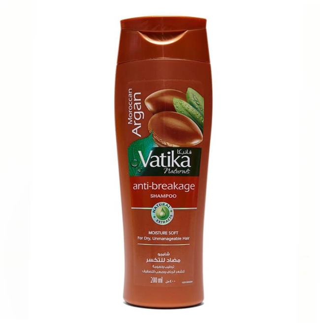 Шампунь с Арганой Мягкое увлажнение (Argan Moisture Soft) Dabur Vatika, 200 мл Шампунь с Арганой Мягкое увлажнение (Argan Moisture Soft) Dabur Vatika, 200 мл