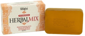 Мыло аюрведическое Сандал и Трифала, для жирной кожи, Aasha Herbals, 75г Мыло аюрведическое Сандал и Трифала, для жирной кожи, Aasha Herbals, 75г