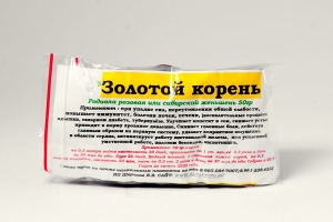 Золотой корень (Родиола розовая, Сибирский женьшень), корень, Славные Tравы Алтая, 50 г 