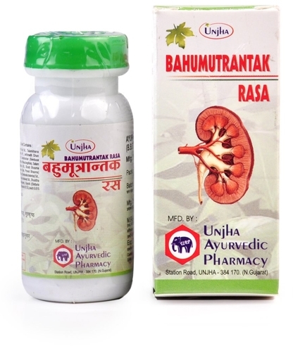 Бахумутрантак Рас (Bahumutrantak Rasa), Unjha, 40 таб. Бахумутрантак Рас (Bahumutrantak Rasa), Unjha, 40 таб.