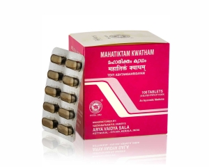 Махатиктам Кватхам кожные заболевания (Mahatiktam Kwatham) Kottakkal, 100 таб. Махатиктам Кватхам кожные заболевания (Mahatiktam Kwatham) Kottakkal, 100 таб.
