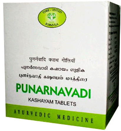 Пунарнавади Кашаям (Punarnavadi Kashayam), AVN, 120 таб Пунарнавади Кашаям (Punarnavadi Kashayam), AVN, 120 таб